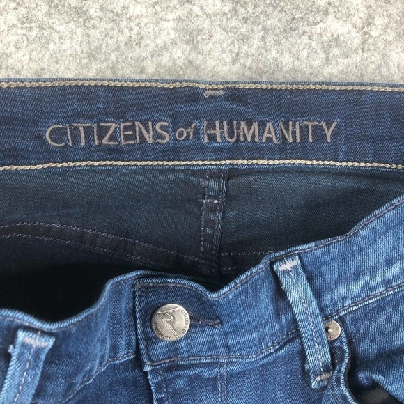 Citizens Of Humanity Avedon Low Rise Skinny Leg Jeans Women's Size 28 Dark Wash - Picture 4 of 13